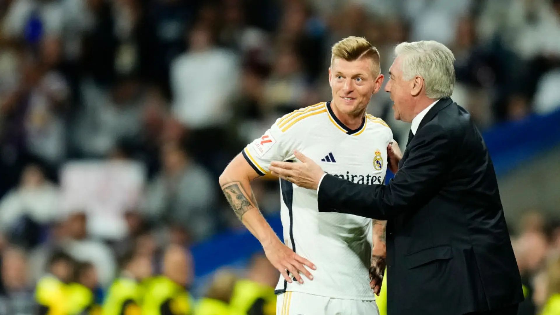 L'entraîneur du Real Madrid, Carlo Ancelotti, ouvre la porte au retour de Toni Kroos après l'Euro