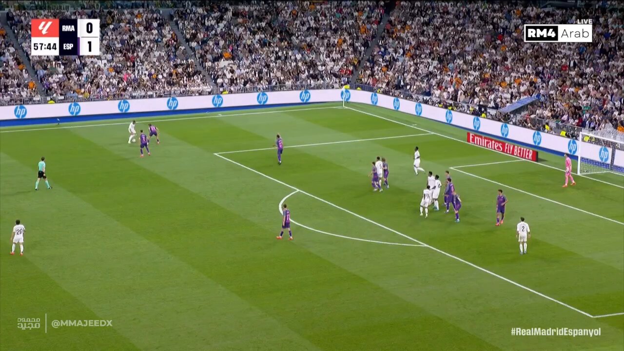 VIDÉO : Le Real Madrid réagit rapidement lorsque Dani Carvajal égalise contre l'Espanyol