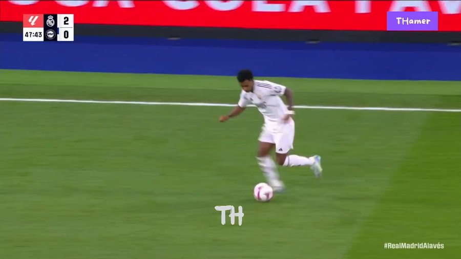 VIDÉO : Rodrygo Goes ajoute le troisième but du Real Madrid contre Alaves