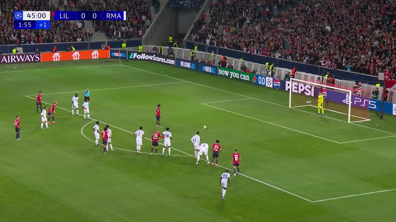 REGARDER: Le Real Madrid prend du retard contre Lille grâce au penalty de Jonathan David