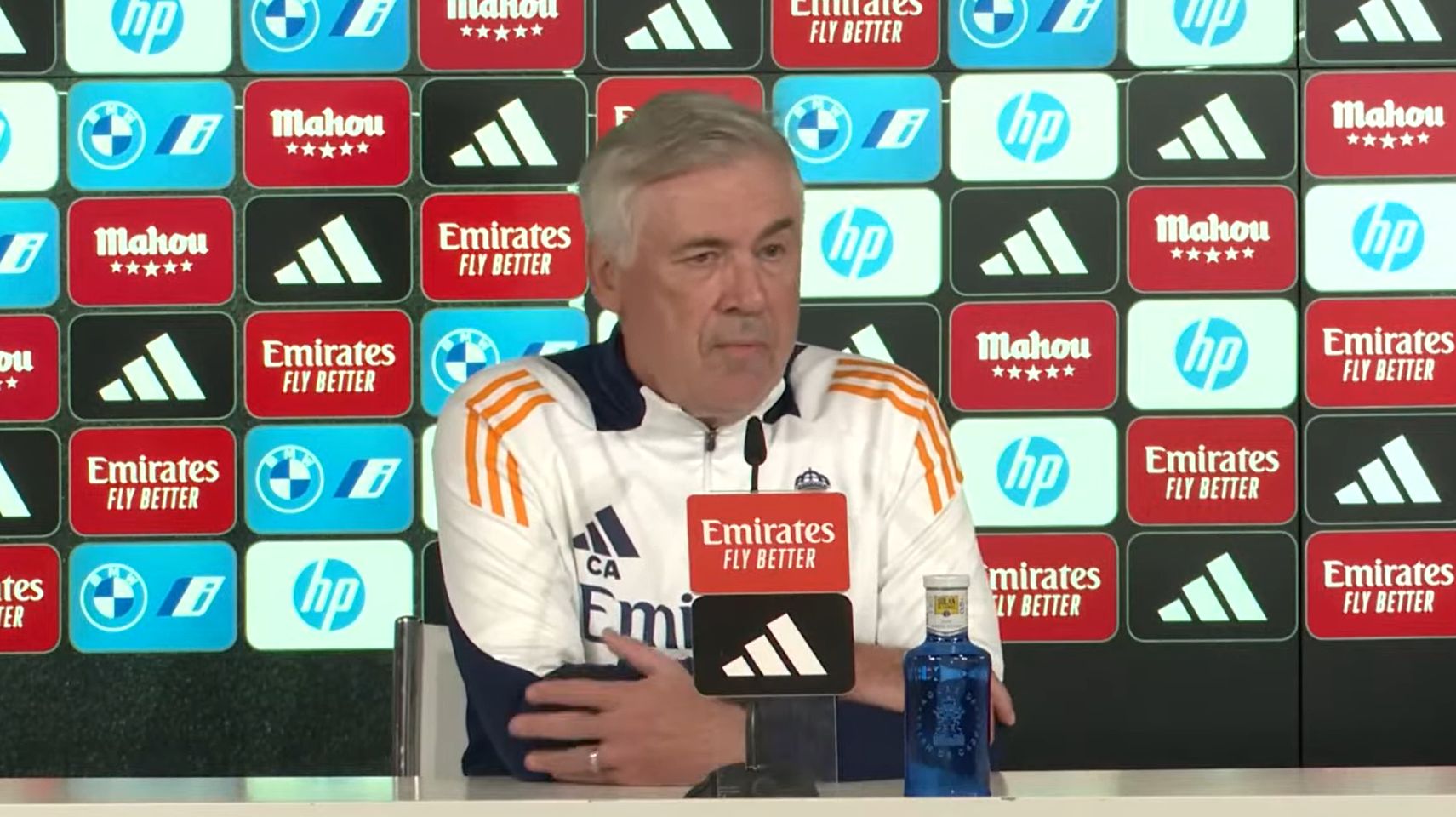 Carlo Ancelotti, entraîneur du Real Madrid : «Kylian Mbappé a le même problème que les autres»