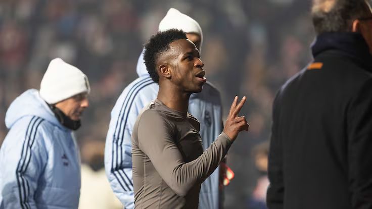 La Liga soumettra des chants de foule à Vinicius Junior et sa réaction dans le cadre du rapport anti-violence