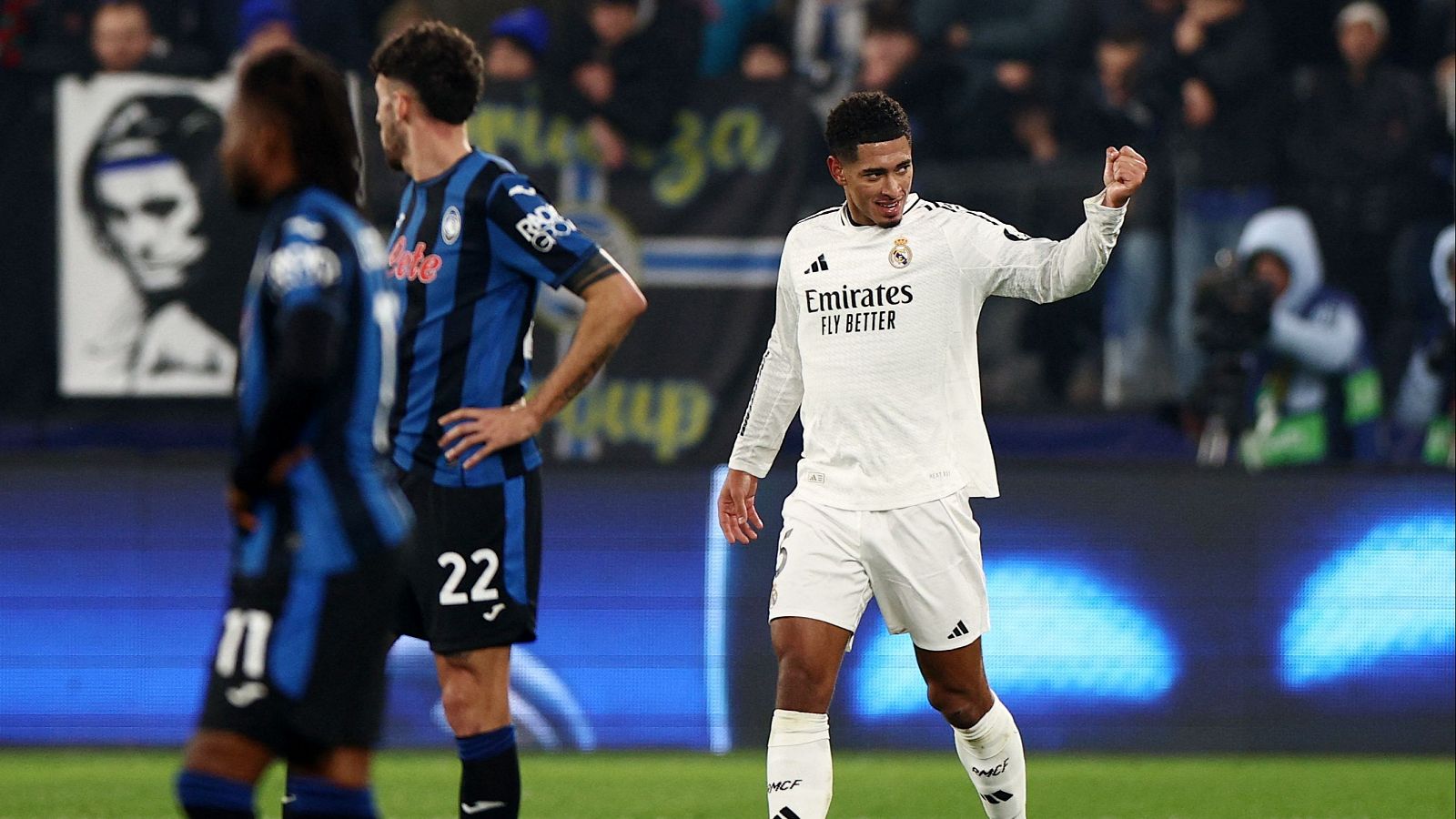 La deuxième star du Real Madrid a terminé le match contre l’Atalanta avec une gêne musculaire