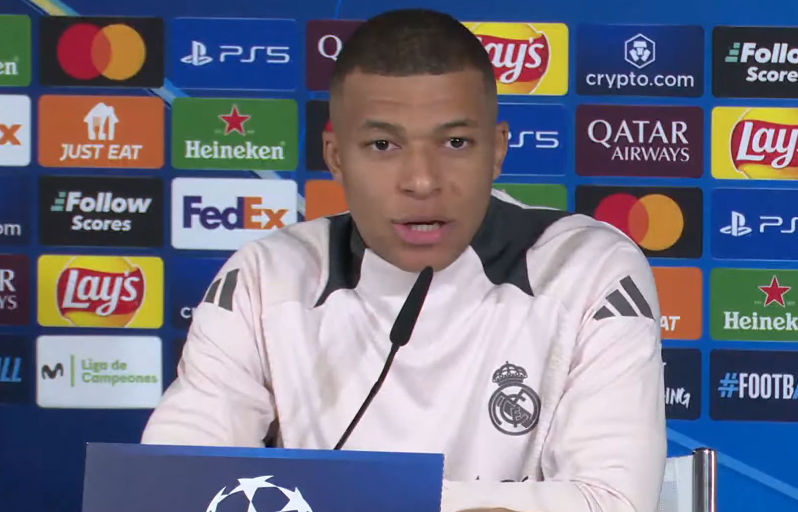 Kylian Mbappe explique son geste aux fans du Real Madrid – «Je comprends les sifflets, mais…»