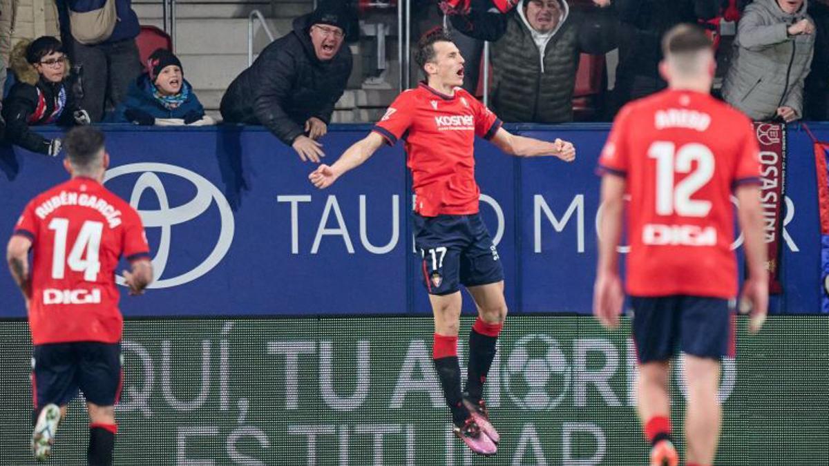 Ante Budimir écrit le nom de l’histoire d’Osasuna avec le meilleur buteur de l’histoire de La Liga