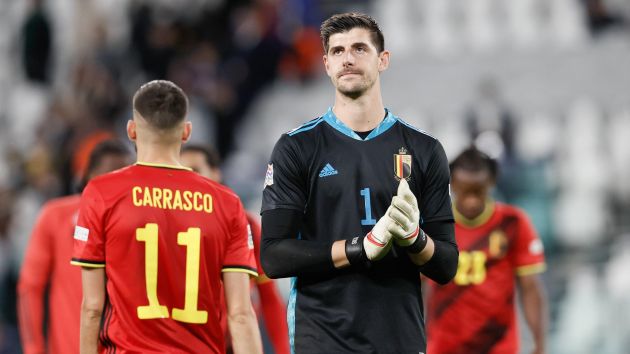 L’indice de capitaine de la Belgique a chuté lorsque Thibaut Courtois revient