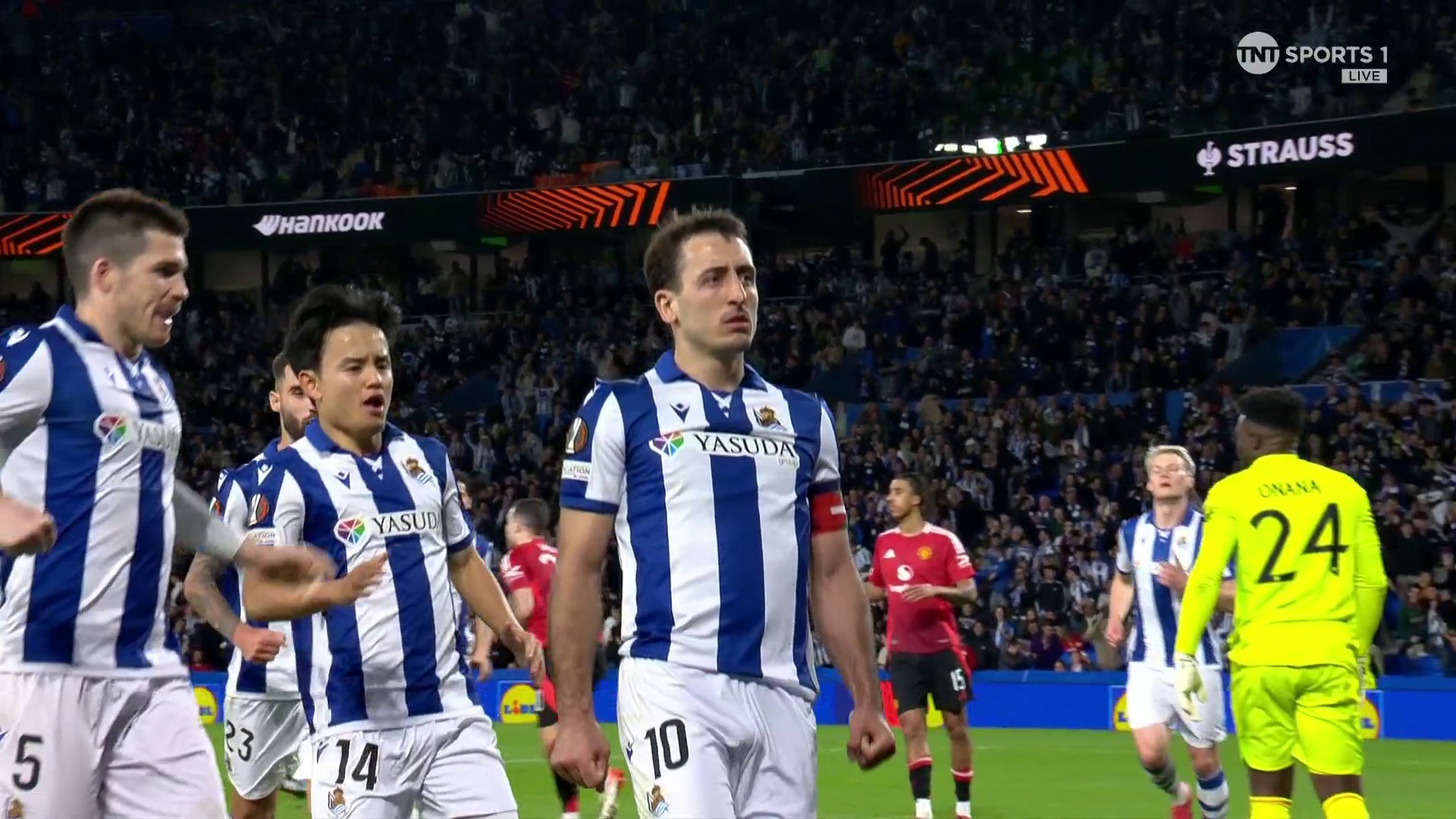 REGARDER: La Real Sociedad est égalisée contre Manchester United Putythesty de Mikel Oyarzabal